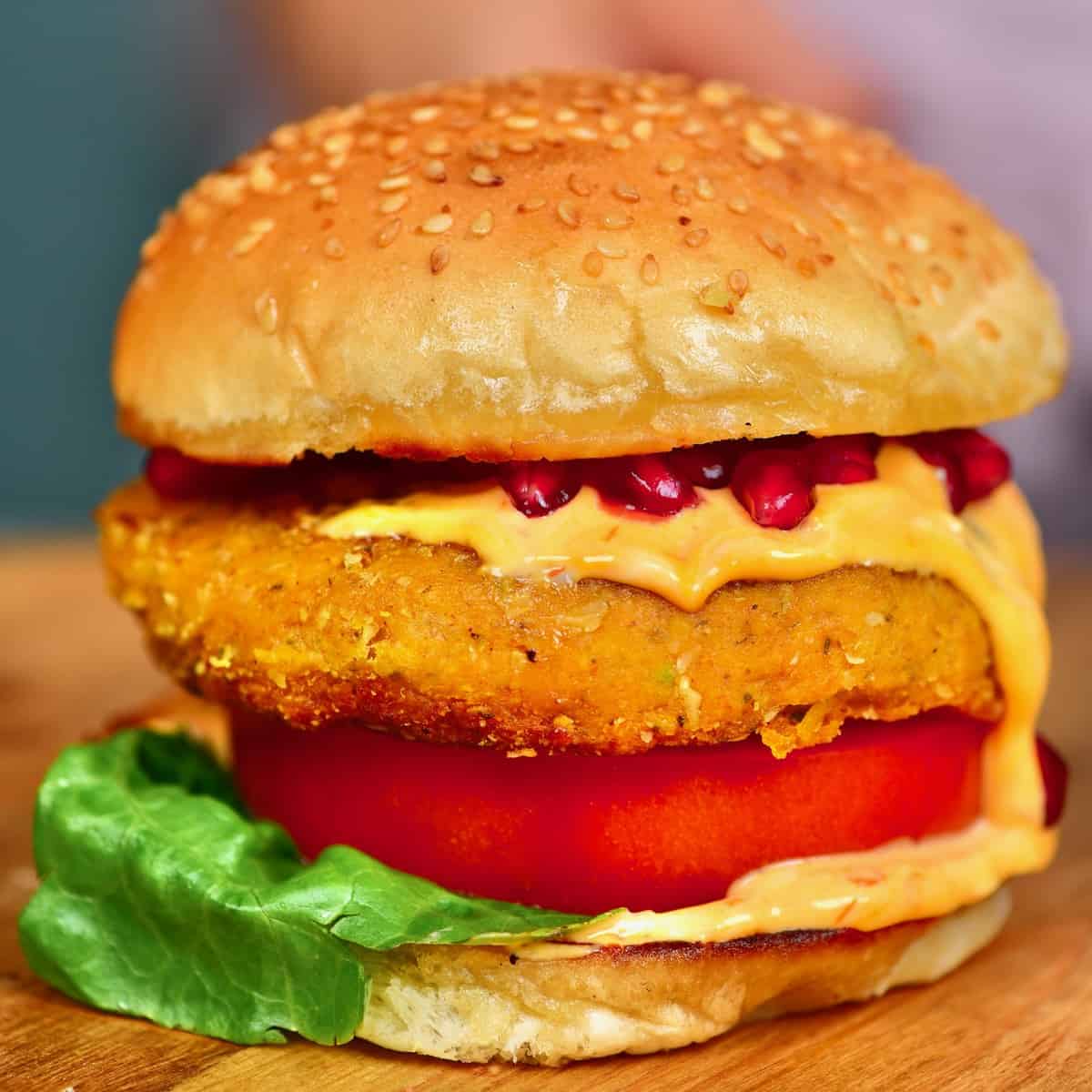 Savory Pumpkin Bean Burgers: Hearty Vegan Patties with a Spicy Kick